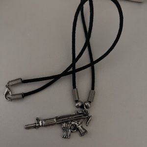 Gun necklace